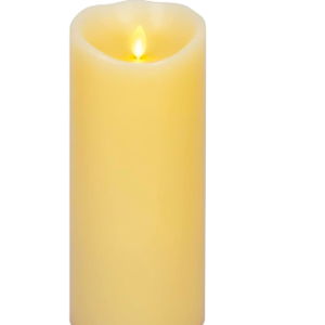 Luminara Realistic Artifical Flame Classic Pillar LED Candle