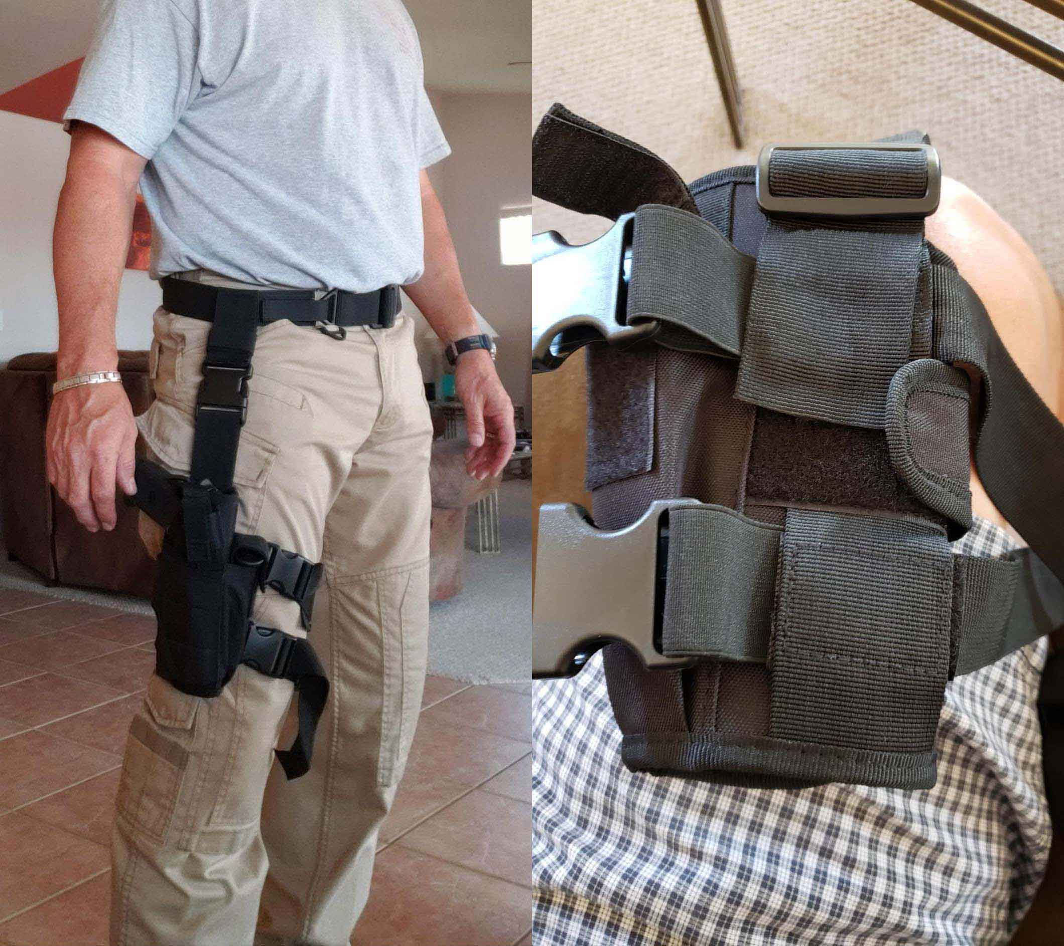 dragon belly holster review, belly band holster for men, customer picture