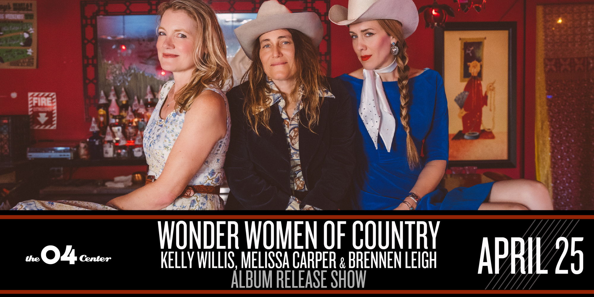 Wonder Women of Country Album Release Show with Kelly Willis, Melisa Carper & Brennen Leigh promotional image