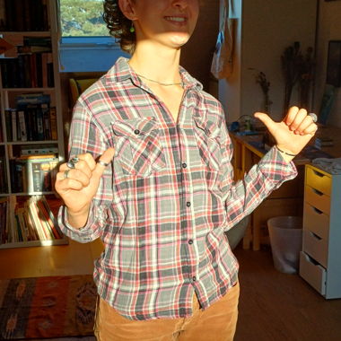Kariertes Hemd