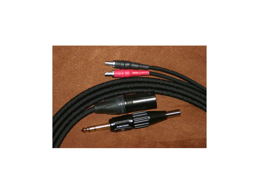 6' Sennheiser Headphone Cable HD 800 - CARDAS Charleston Cable Company