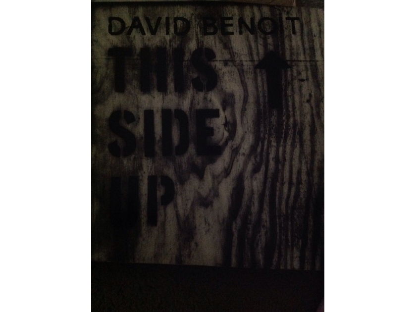 David Benoit - This Side Up Spindeltop Records Recorded Live To 2 Track Vinyl LP  NM