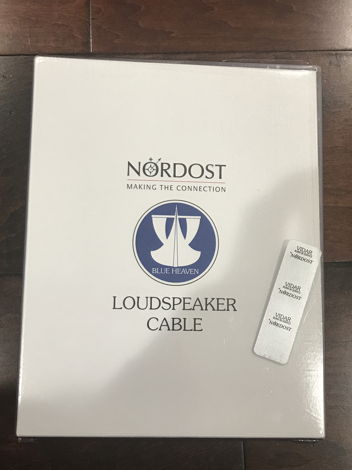 Nordost Blue Heaven 4M Loudspeaker Cable - Brand New. M...