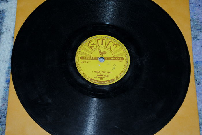 Johnny Cash - I Walk The Line / Get Rhythm Sun Label 78