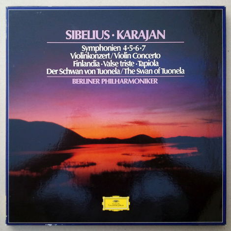 DG/Karajan/Sibelius - Symphonies Nos. 4, 5, 6, 7, Violi...