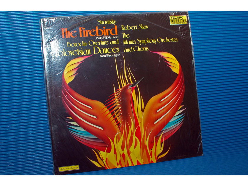 STRAVINSKY / Shaw  - "The Firebird" - Telarc 1978 German Pressing SEALED!