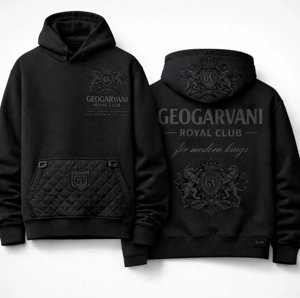 Black Royal Club Luxury Hoodie