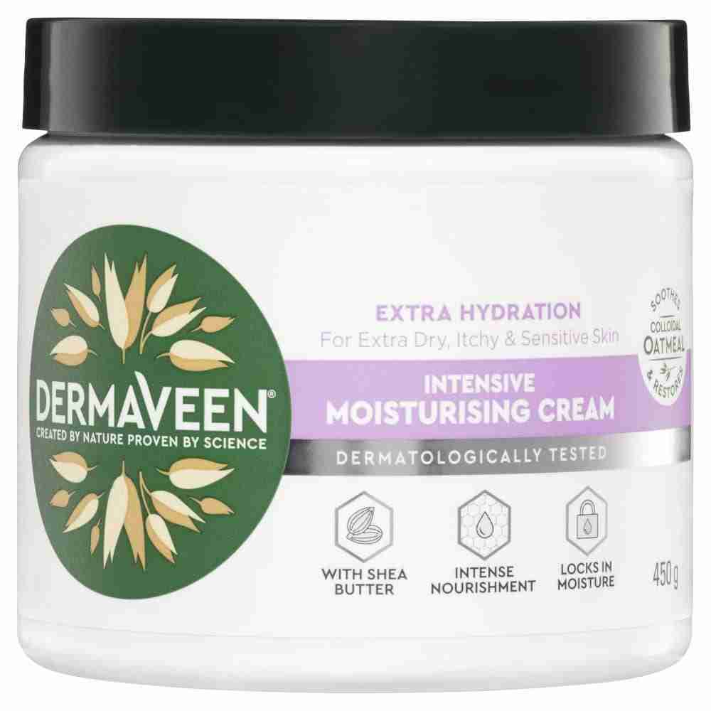 Dermaveen Intensive Extra Hydration Moisturising Cream 450G