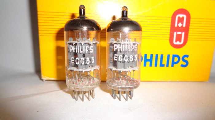 Philips ECC83 high class audio tubes phono and preampli...