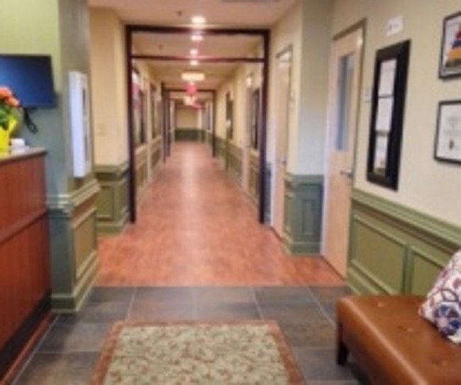 Hallway of the Primrose school of Spring Hill