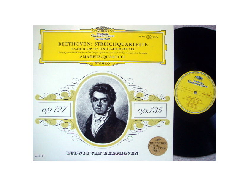 DGG / Beethoven String Quartets Op.127 & 135, - AMADEUS QUARTET, MINT!
