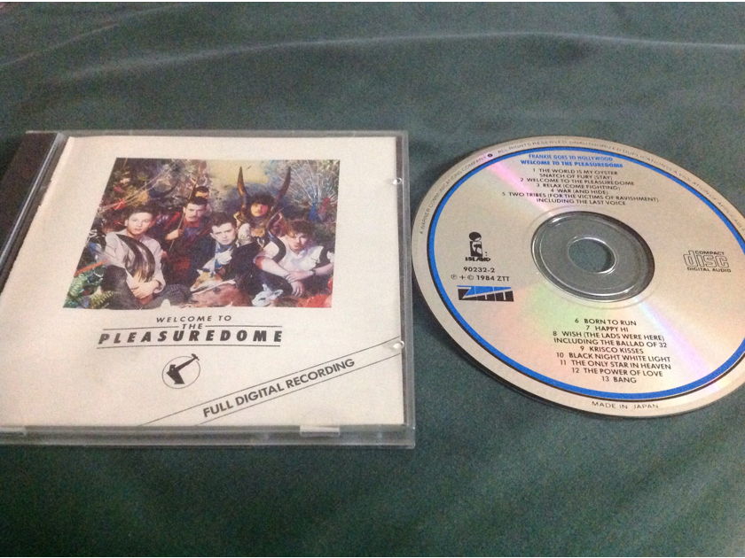 Frankie Goes To Hollywood - Welcome To The Pleasuredome ZZT Island Records Japan For USA CD Trevor Horn