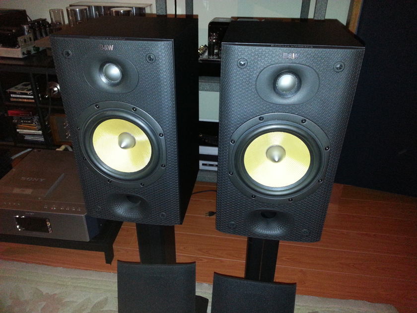 B&W スピーカー DM601 S3 ブラック B&W DM601 S3 Speakers; Pair; Black Ash - The Music Room