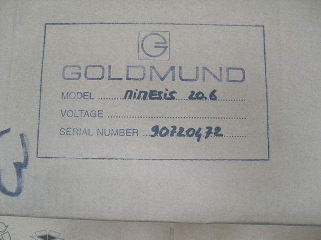 Goldmund 20.6 D/A Convertor