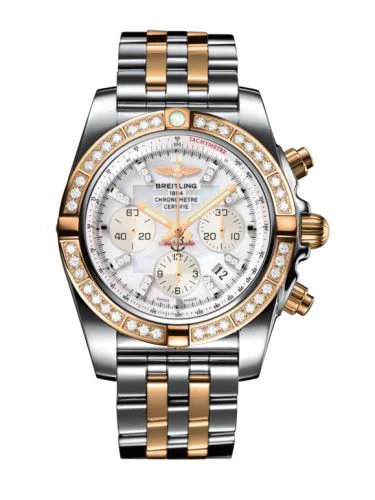 Chronomat 44 Stainless Steel / Rose Gold / Diamond / Pearl Diamond / Bracelet