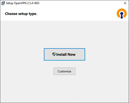 ทำการติดตั้ง OpenVPN
