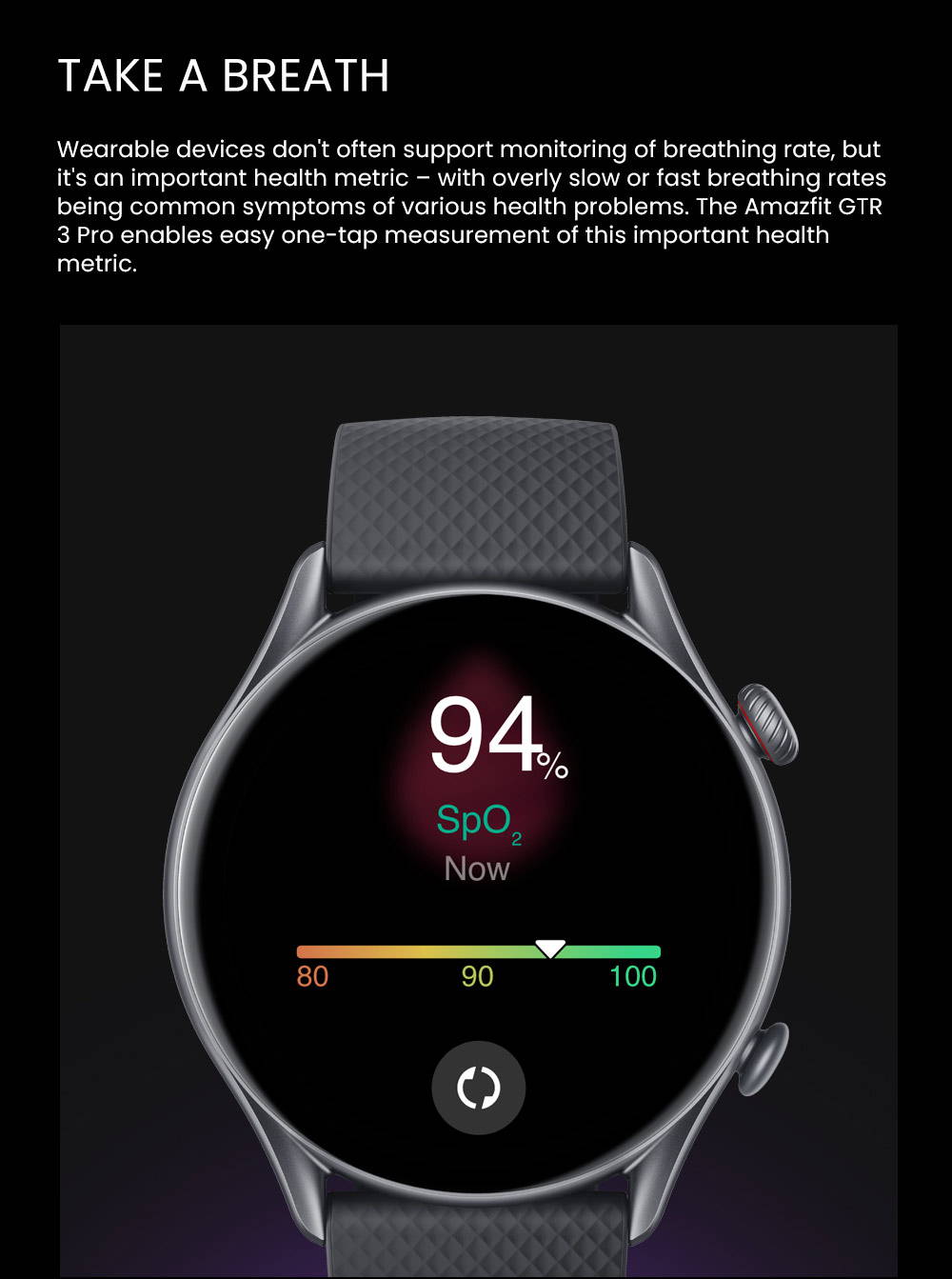 Amazfit GTR 3 Pro Smartwatch