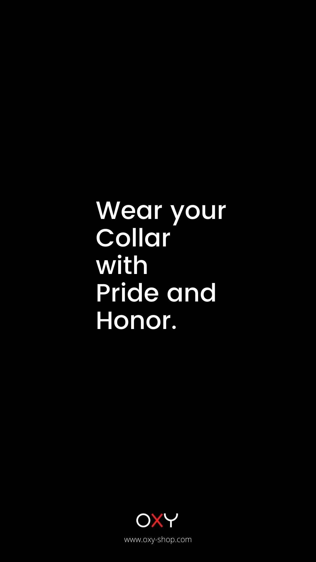 Wear your collar with Pride and Honor. - BDSM wallpaper