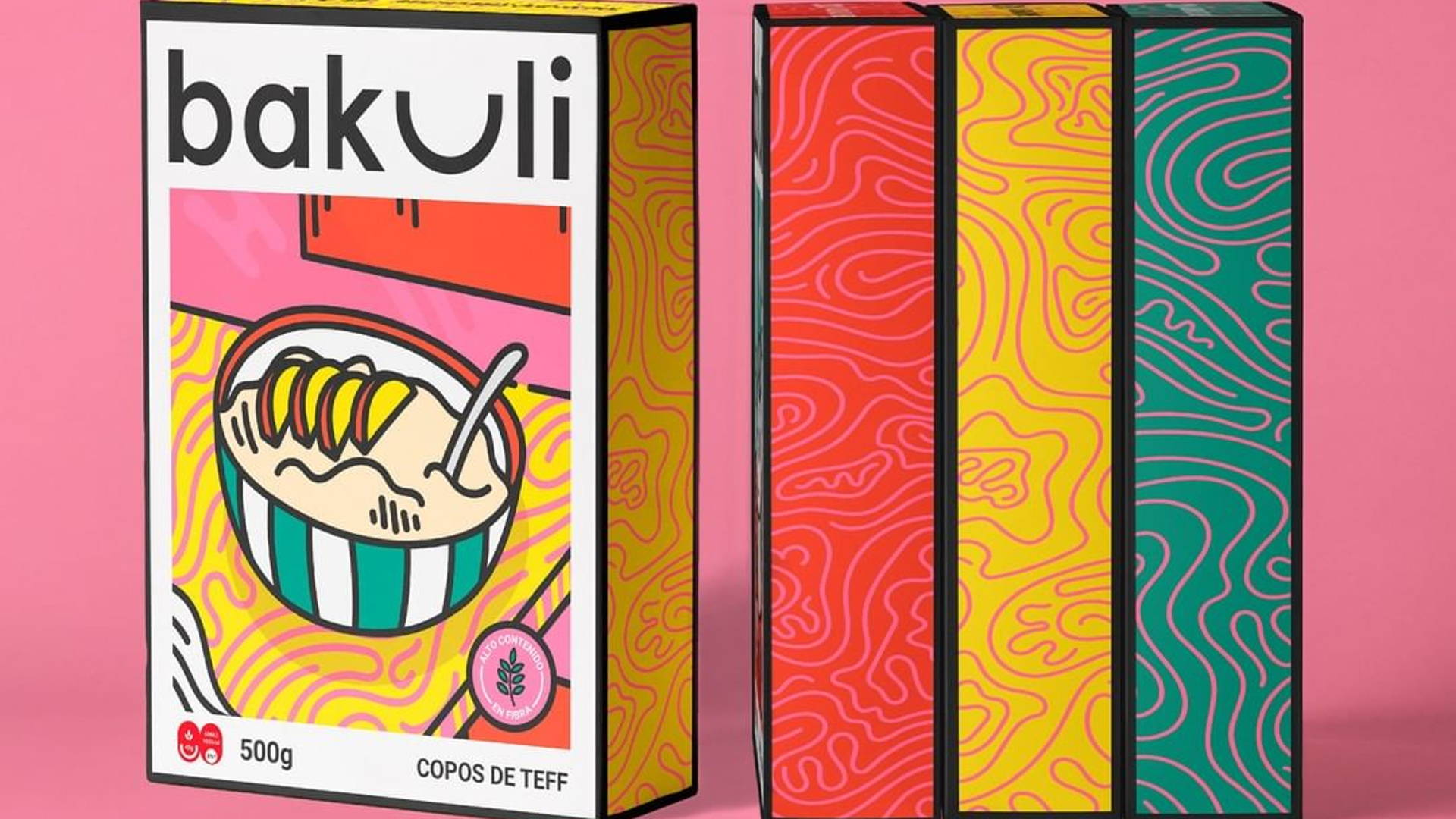Featured image for Conceptual Cereal Bakuli Rethinks The Cereal Box Design For A Necessary Packaging Refresh