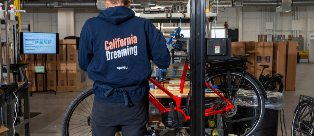 Upway mechanic at Los Angeles UpCenter