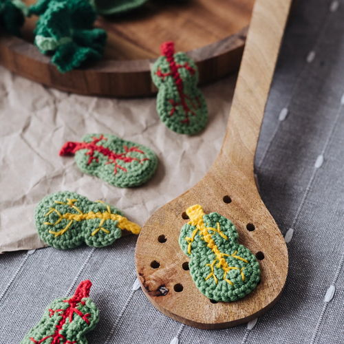 BIETENGROENTEN Haakpatroon PDF - Voedselpatroon Amigurumi Plant Haakgroenten Pretend Voedselpatroon Haakplanten Miniatuurvoedsel