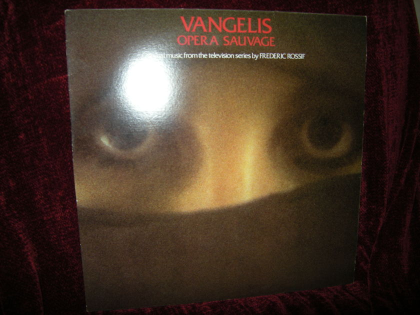 Vangelis, "Opera Sauvage", music  - from the televisión series, Polydor VAN 04, (Import)