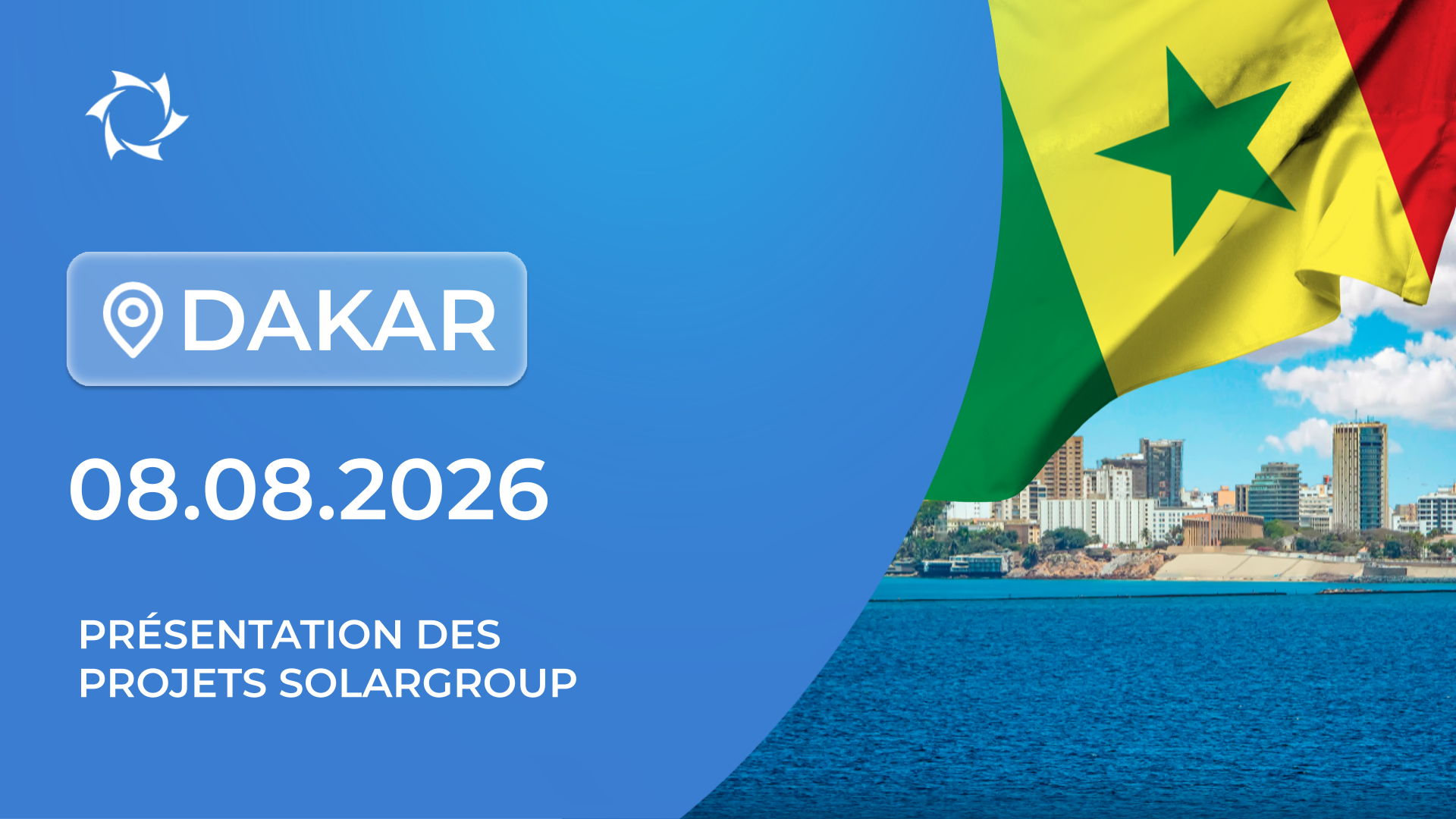 Présentation des projets SOLARGROUP à Dakar (Sénégal)