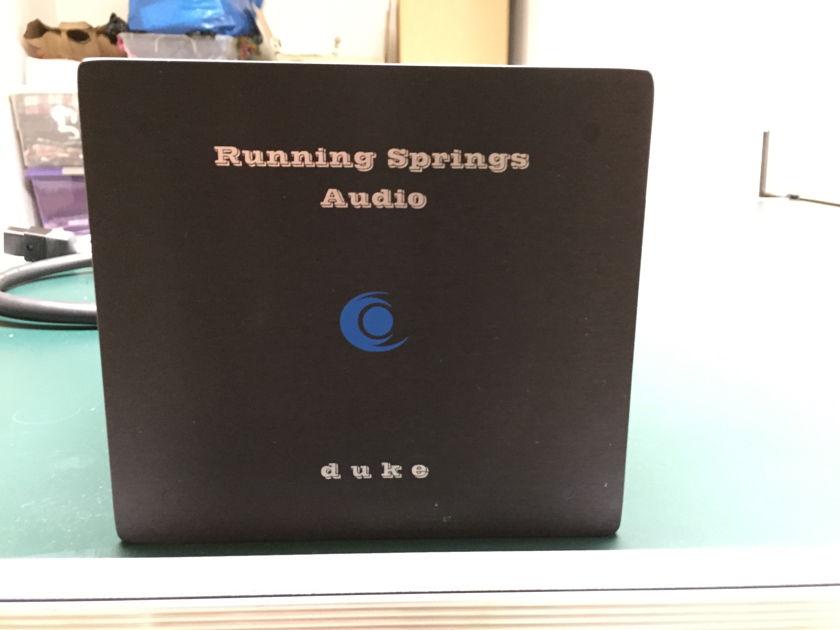 Running Springs Audio Duke With Cardas Power Cord