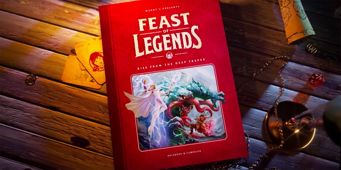 Wendy’s Rolls A Natural 20 With New Burger-Themed Tabletop RPG ‘Feast of Legends’