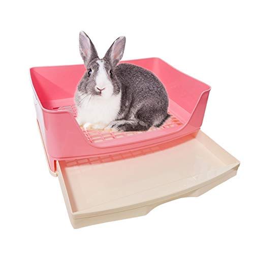 Van Ness Covered Cat Litter Box vs Kathson Large Rabbit Litter Box Slant