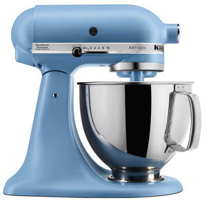 KitchenAid Artisan Series 5-Quart Tilt-Head Blue Velvet Stand Mixer + Reviews | Crate & Barrel