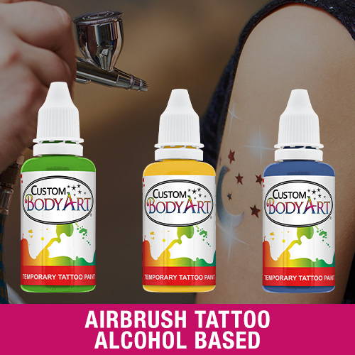 Airbrush Tatto Alcohol Based Category