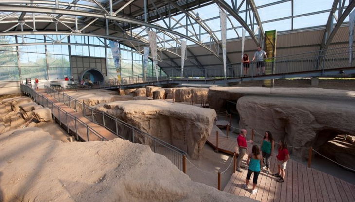 römerbergwerk römerbergwerk innenansicht