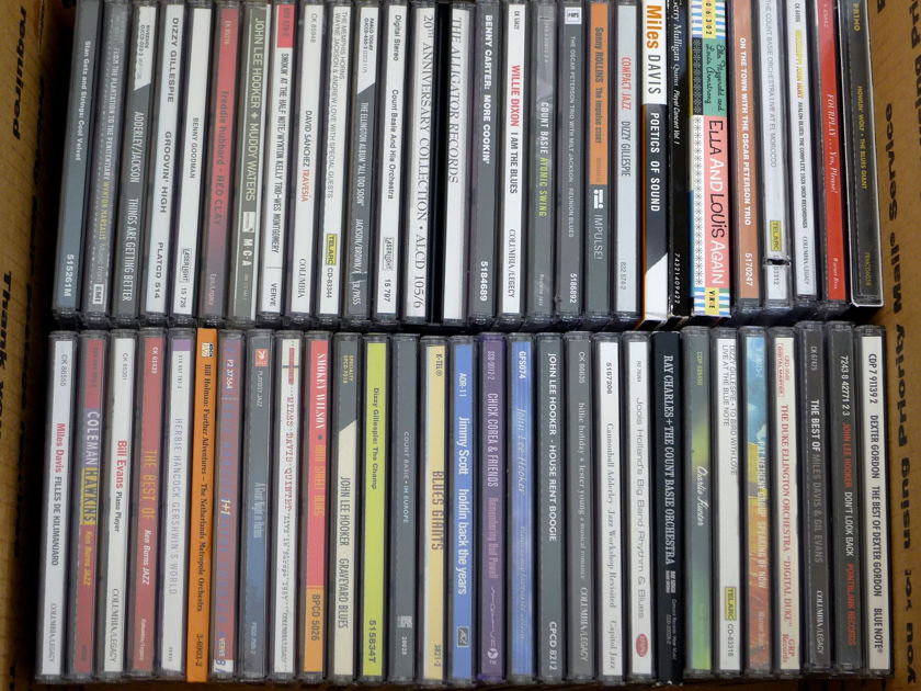 Jazz CD Great Selection All Mint 60 Jazz/Blues CDs #1