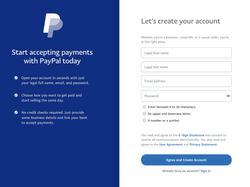 paypal express checkout