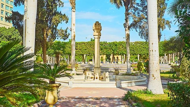 Andalusian Gardens, Gezira Island, Cairo, Egypt