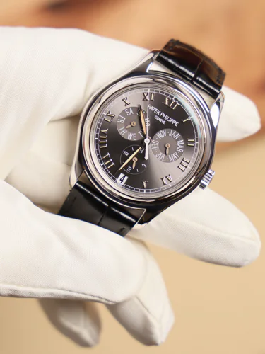 Patek Philippe Annual Calendar Platinum Grey Dial