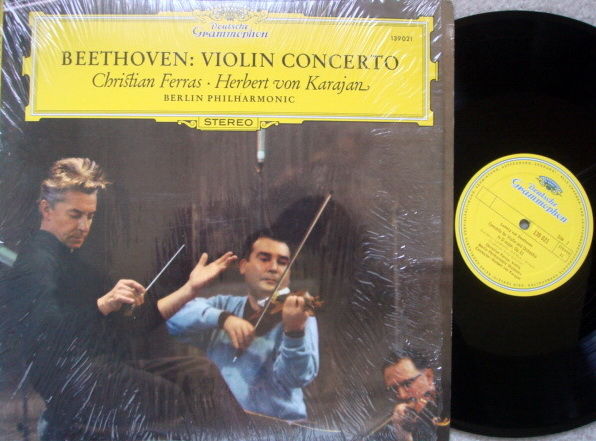 DG / Beethoven Violin Concerto, - FERRAS/KARAJAN/BPO, M...