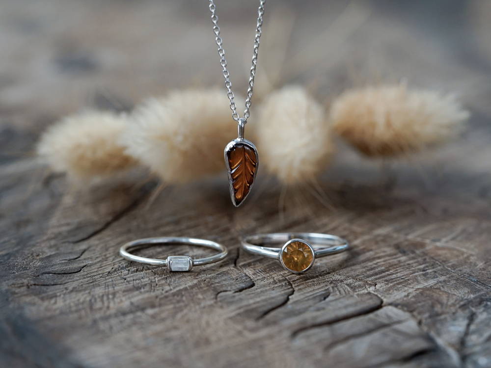 Zircon jewelry