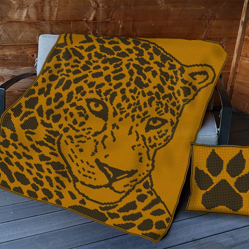 Majestätischer Leopard
