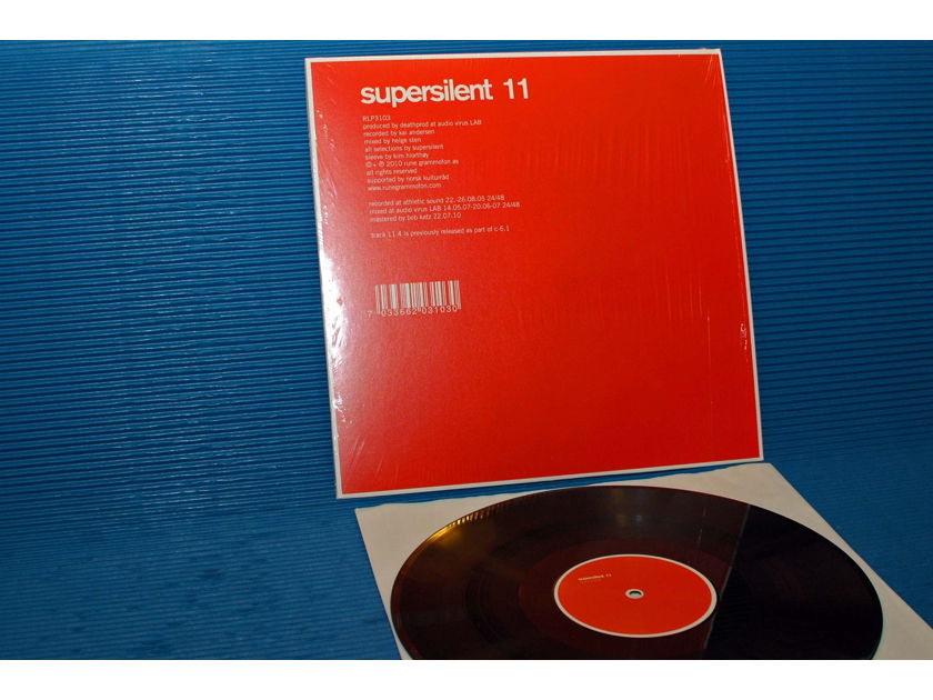 SUPERSILENT  - "11" -  Rune Grammofon 2010 200 gr pressing D-D