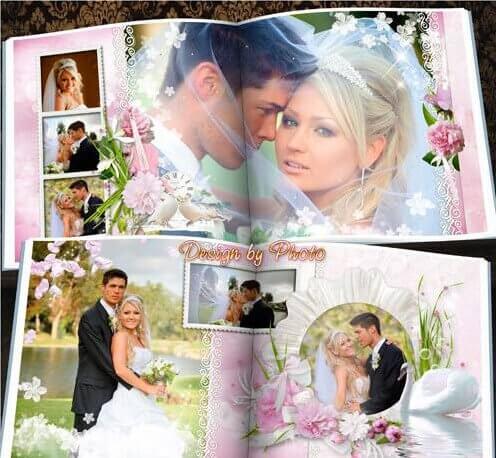 Фотокнига, задувка и обложка на DVD диск - вместе навсегда