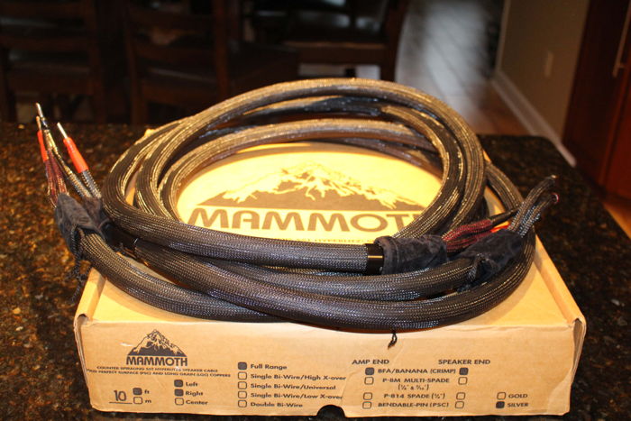 AudioQuest Mammoth Speaker Cables