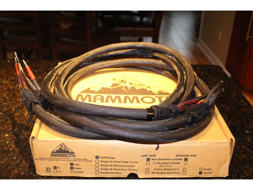 AudioQuest Mammoth Speaker Cables