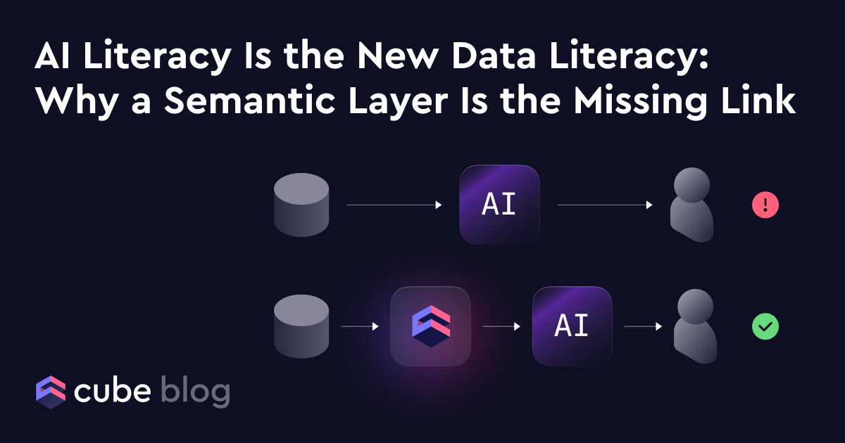 AI Literacy Is the New Data Literacy: Why a Semantic Layer Is the ...