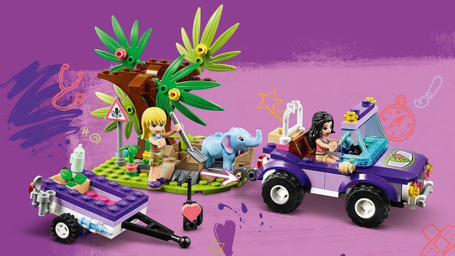 lego Baby Elephant Jungle Rescue