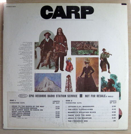 Carp - Carp - 1970 Epic E 30212
