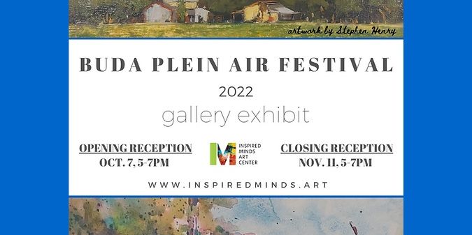 Opening: Buda Plein Air Festival Art Exhibit promotional image
