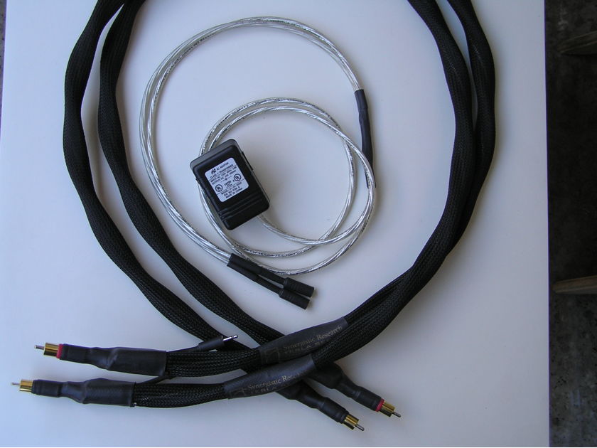 Synergistic Research Tesla Apex Interconnect 1.5 m RCA Pair,  From Europe