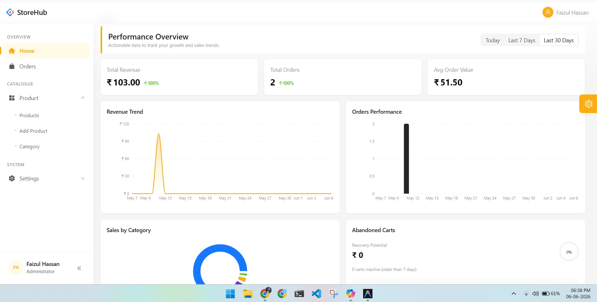IPFS Blockchain developers developer - Faizul H.'s portfolio image